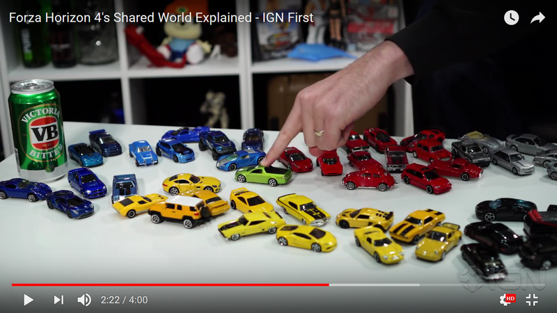 Illustration for article titled Watching Forza Horizon 4 videos when suddenly
